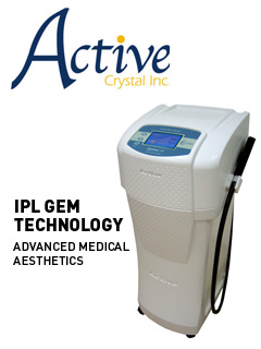 Active Crystal IPL GEM Technology Machines